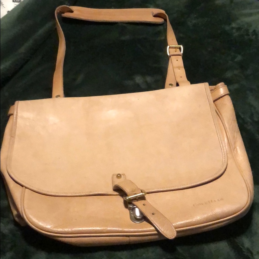 Cole Haan Leather Book Bag